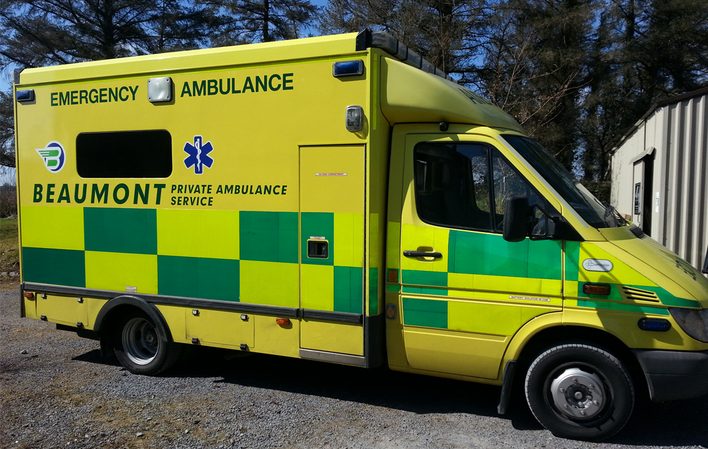 Beaumont Ambulance Service Classic Signs